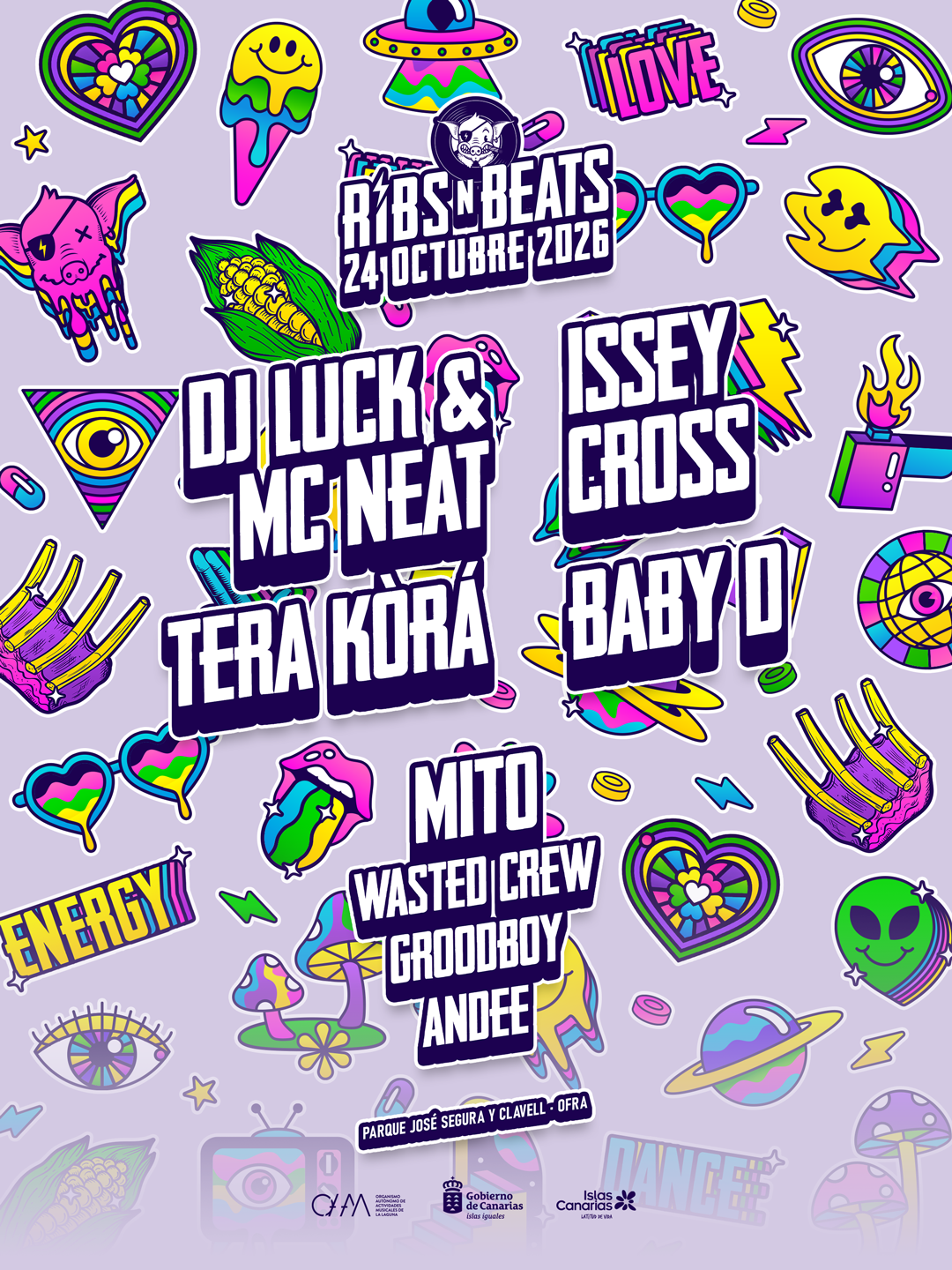 Cartel Ribs N Beats · 24 octubre 2026